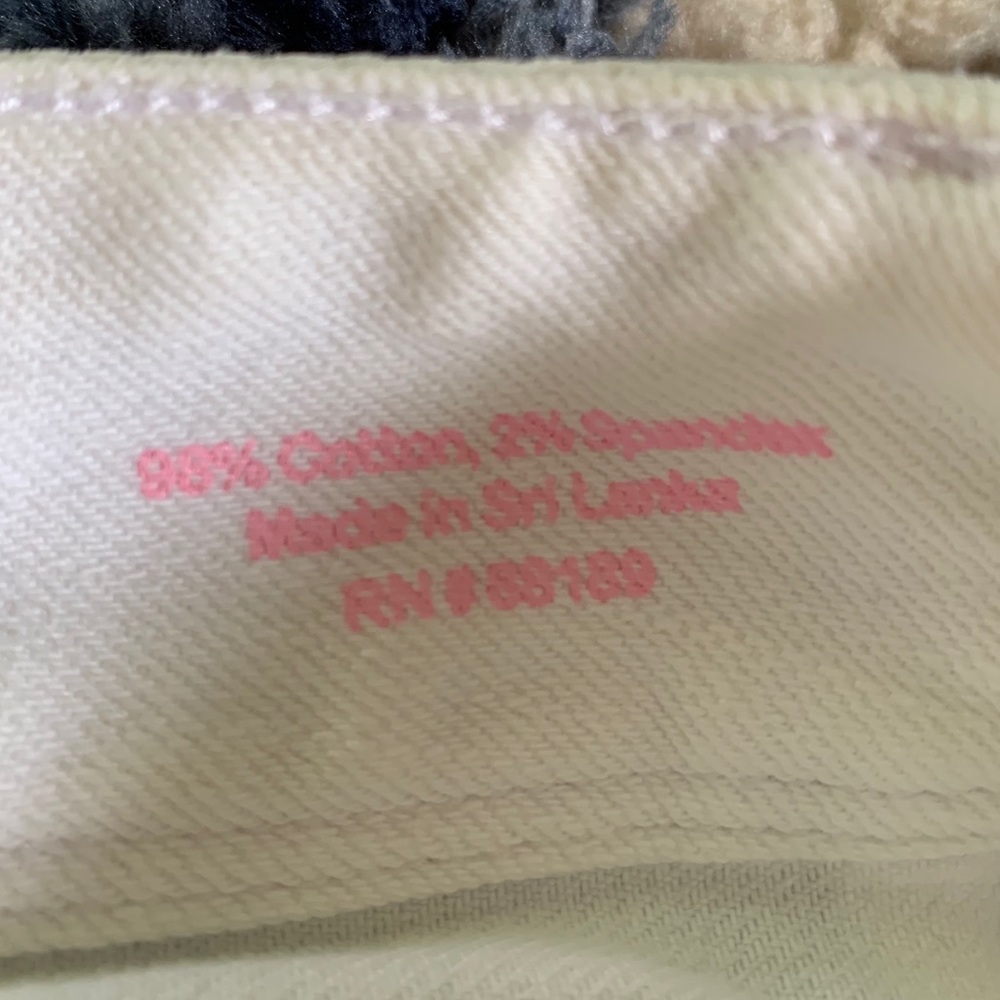 🔥 SOLD 🔥 Lilly Pulitzer White Worth Skinny Mini Jeans - Picture 5 of 8